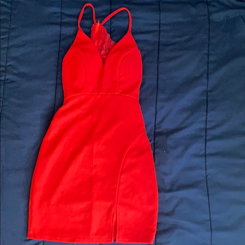 Mini Dress Red